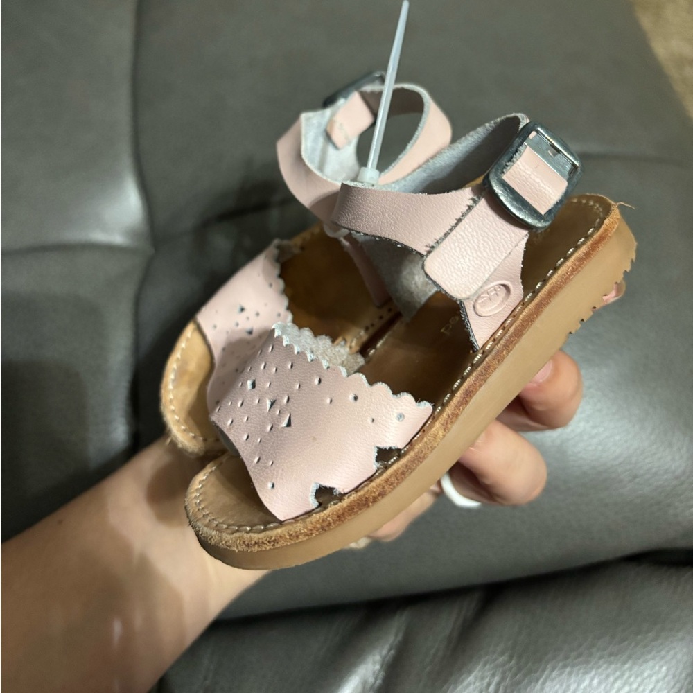 Freshly Picked Blush Laguna Sandals Size 4 - Picture 6 of 8